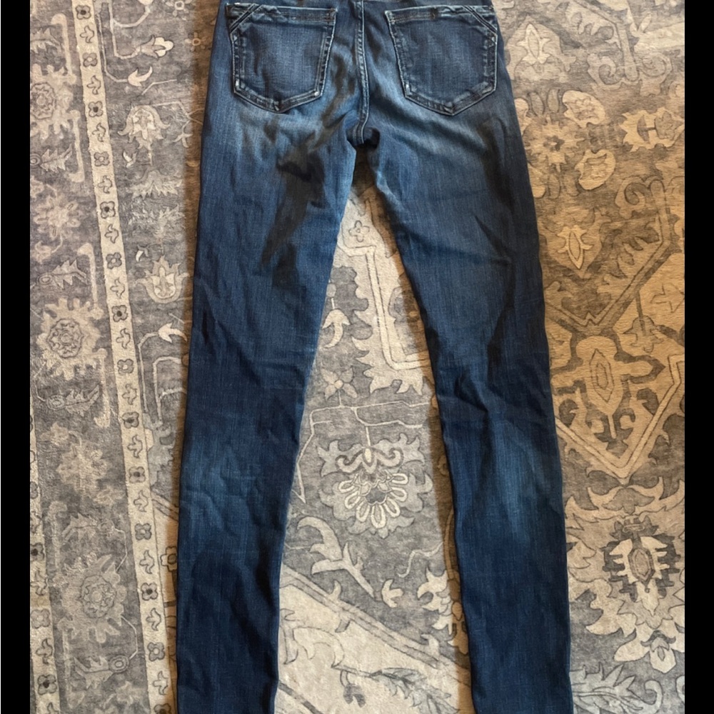 Buckle Black Skinny Jeans Women’s 26x34 Blue Fit No. 53 Stretch Dark Wash Denim - Picture 5 of 10